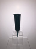 11" Multi-Purpose Plastic Green Vase