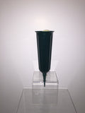 11" Foam Filled Multi-Purpose Plastic Green Vase