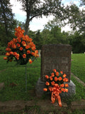 Premium Orange Rose Vase