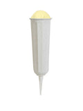 11" Foam Filled Multi-Purpose Plastic Gray Vase