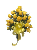 Premium Yellow Rose Vase
