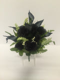 Black Rose and Calla Lily Mixed Bush